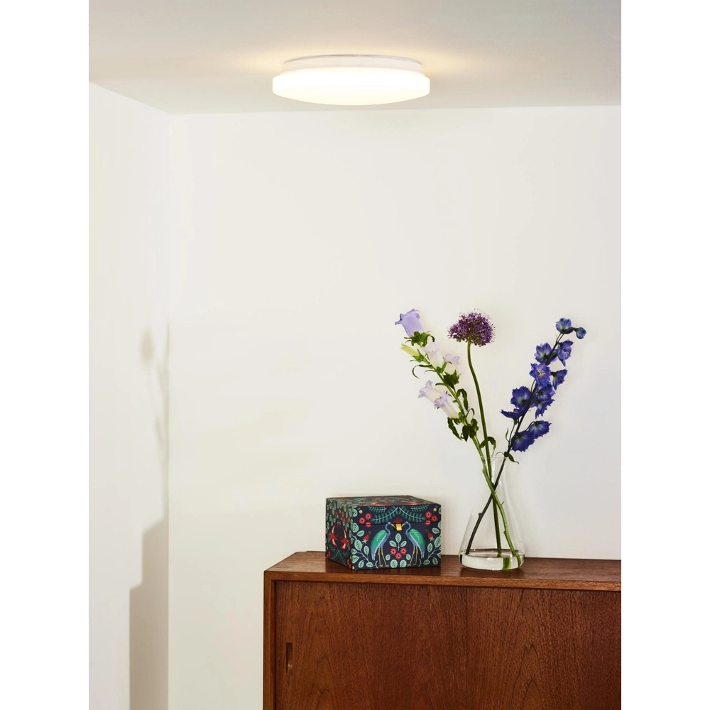 Ceiling light Otis Ø 26cm white Lucide 5411212791375