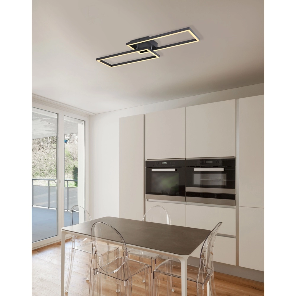 Design ceiling lamp Tatjana Black Globo 9007371427345