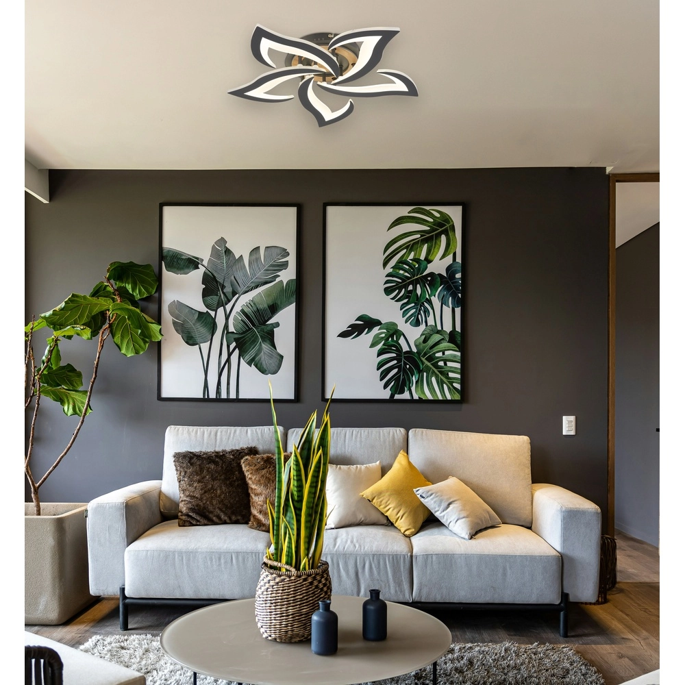 Design ceiling lamp Lavonne anthracite Globo 9007371583485