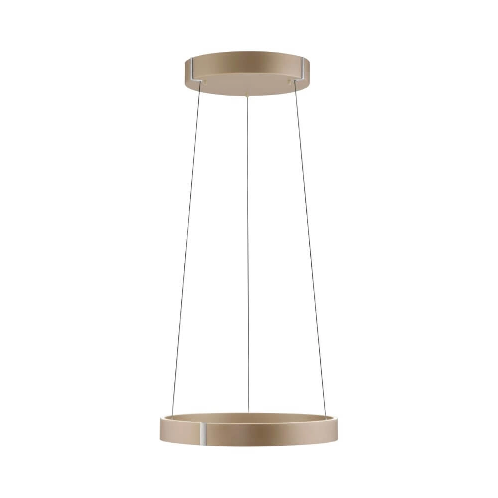 Round hanging lamp Pure E-Clipse bronze Ø 50cm