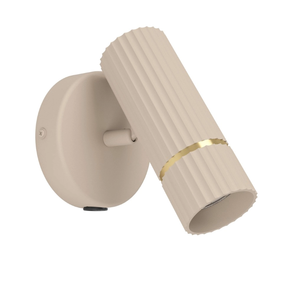 Sand wall spotlight Caminia GU10 - with connector
