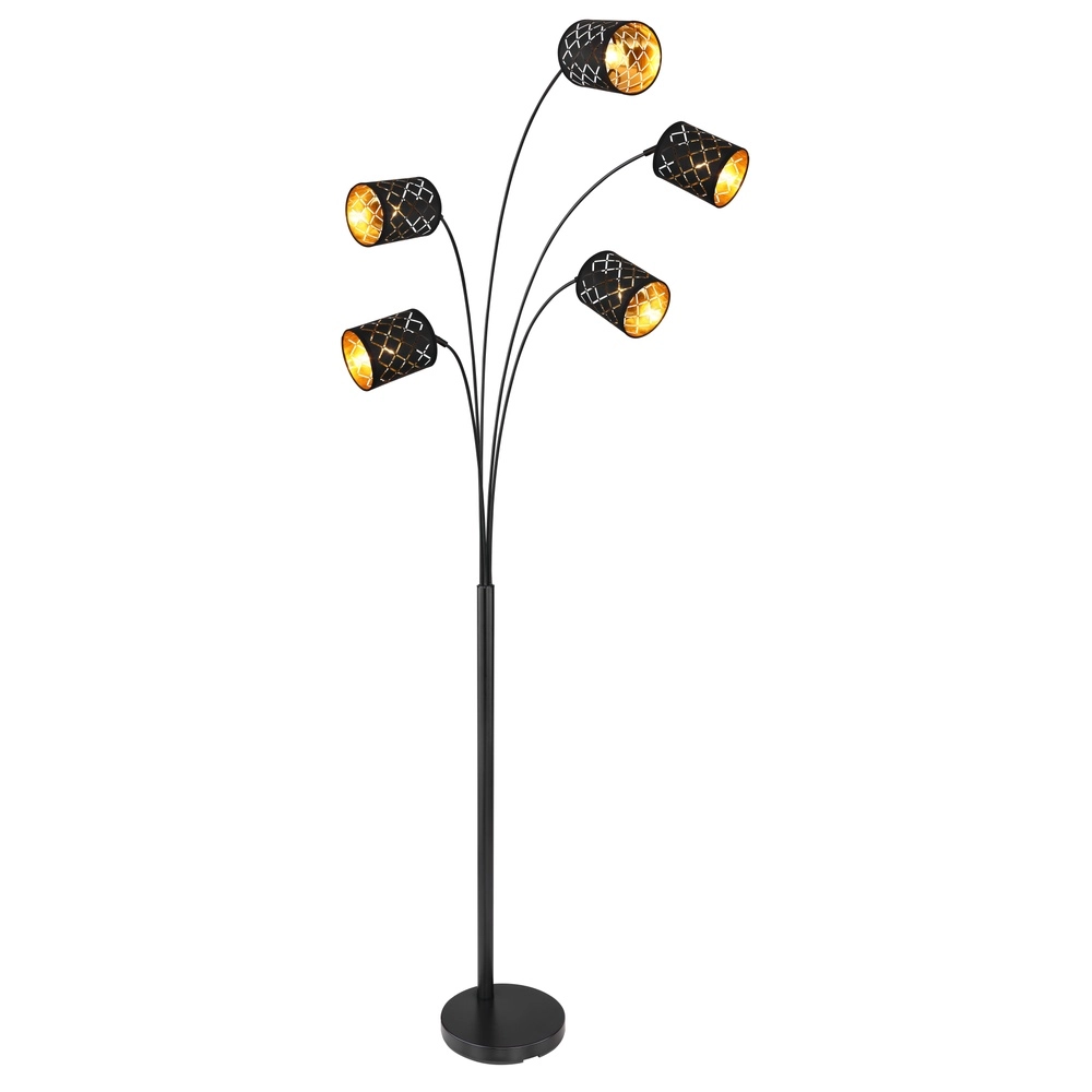 Floor lamp Clarke Black Globo 9007371415953