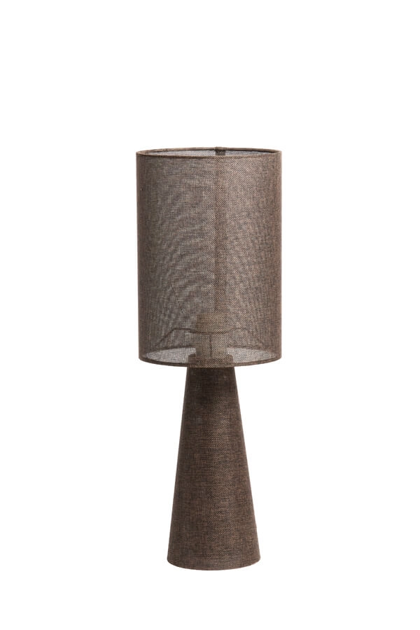 Brown table lamp Micky Ø 20cm Light & Living 8717807761134