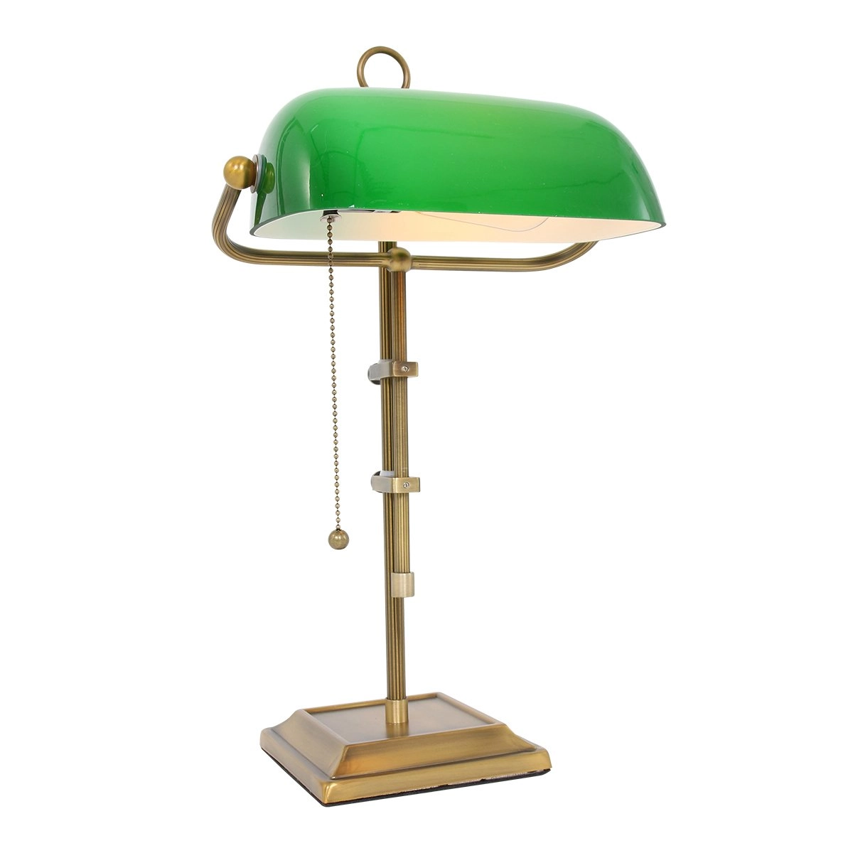 Desk lamp Ancilla gold with green