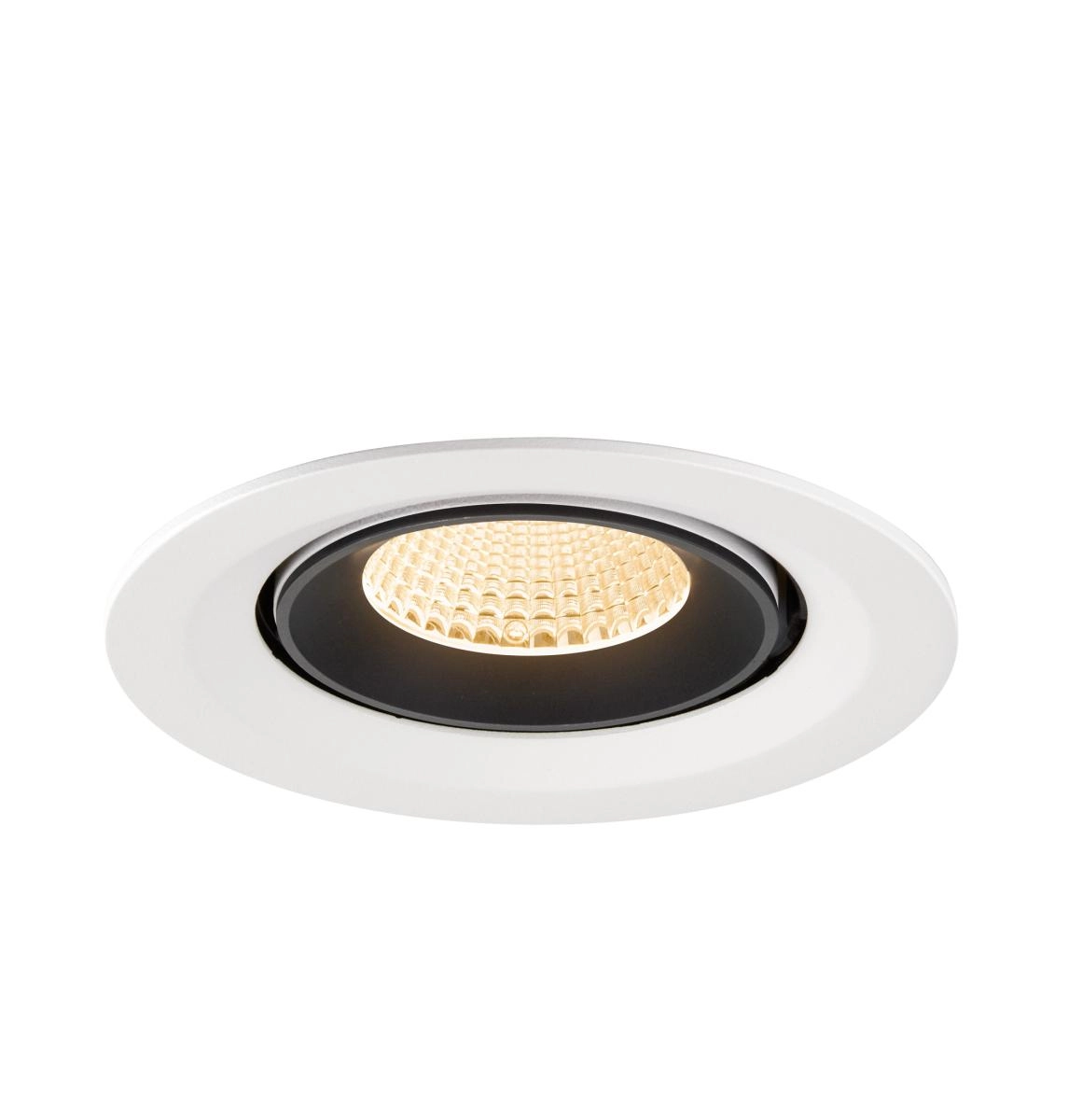 Recessed spotlight Numinos Gimble M white/black 2700K - 40deg SLV 4024163312011