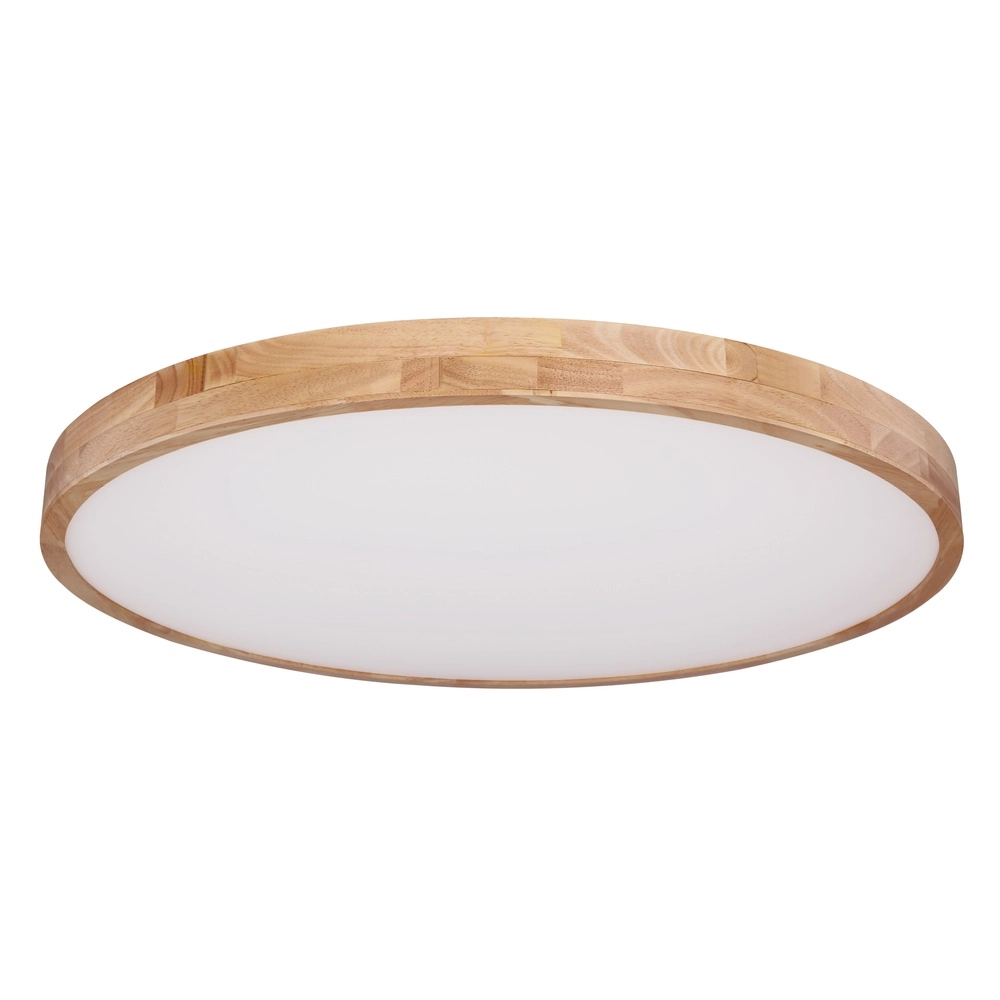 Wooden ceiling light Rainer Scandinavian Ø 80cm Globo 9007371386284