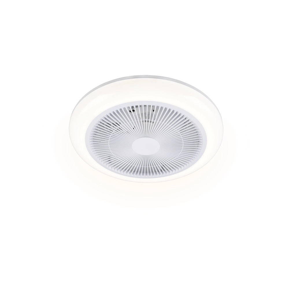 Design fan Holmsund white Ø 46cm with RGB function Trio 4017807688665