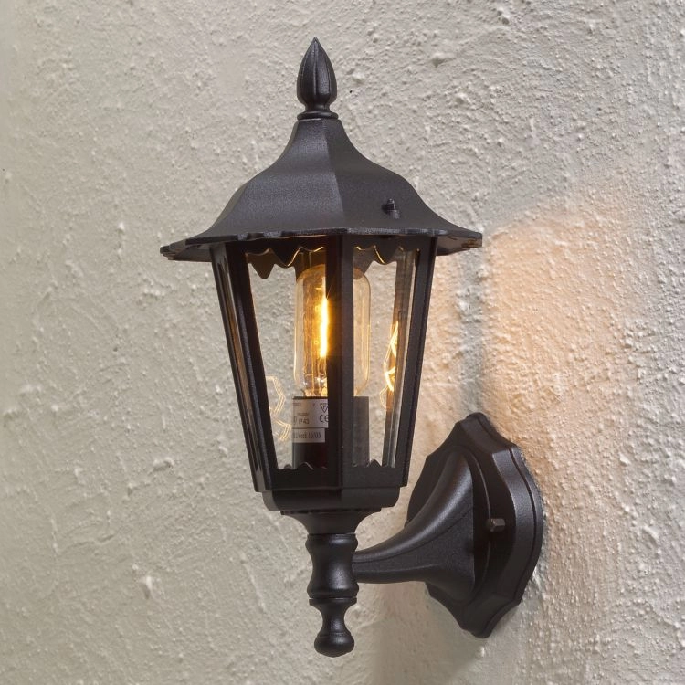 Classic outdoor lamp Firenze Up black