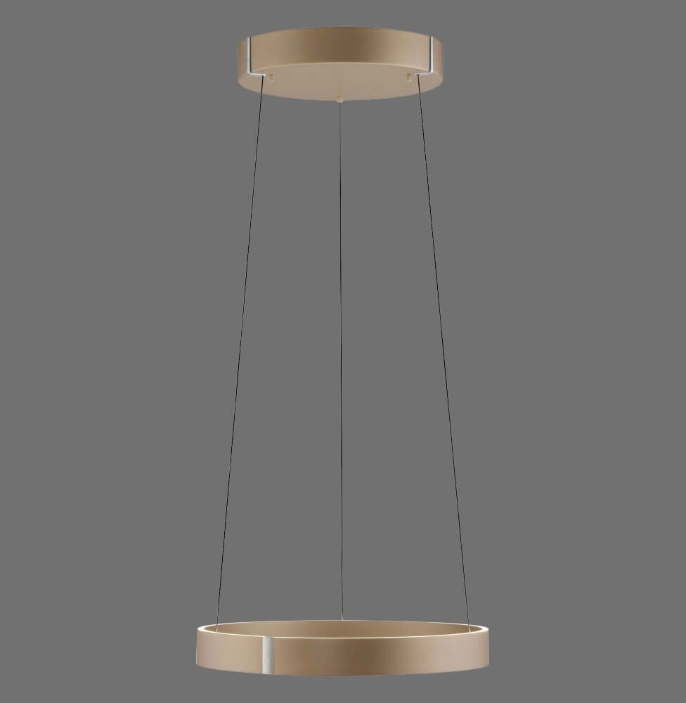 Round hanging lamp Pure E-Clipse bronze Ø 50cm Paul Neuhaus 4012248386408