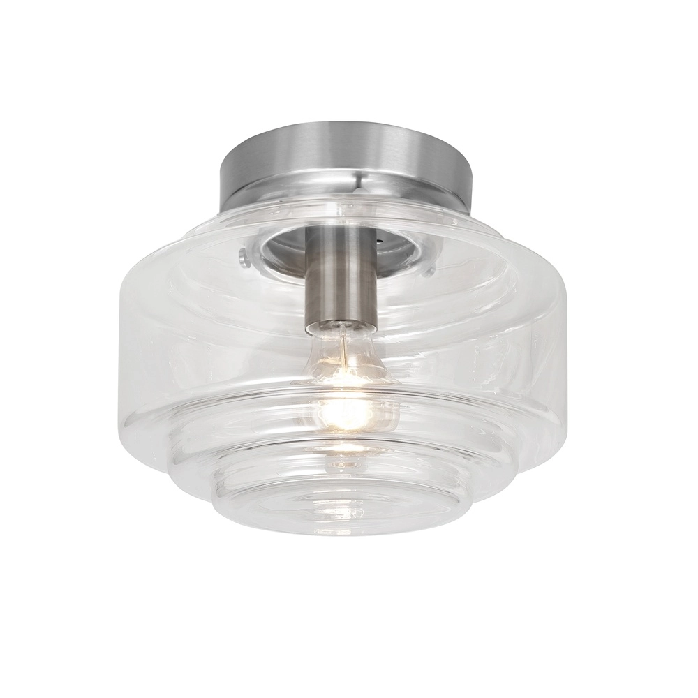 Ceiling lamp Cambridge clear glass Ø 25cm