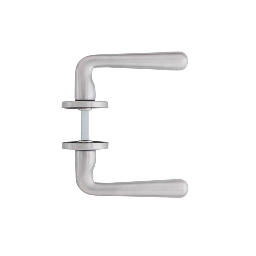 Classic door handle Yvonne matt chrome Intersteel 8714186070345