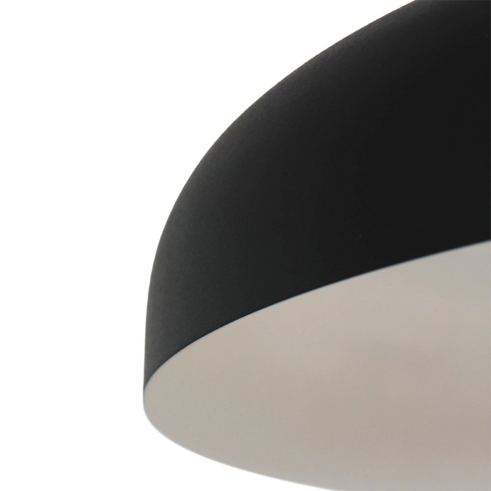 Black hanging lamp Krisip Ø 50cm Steinhauer 8712746132564