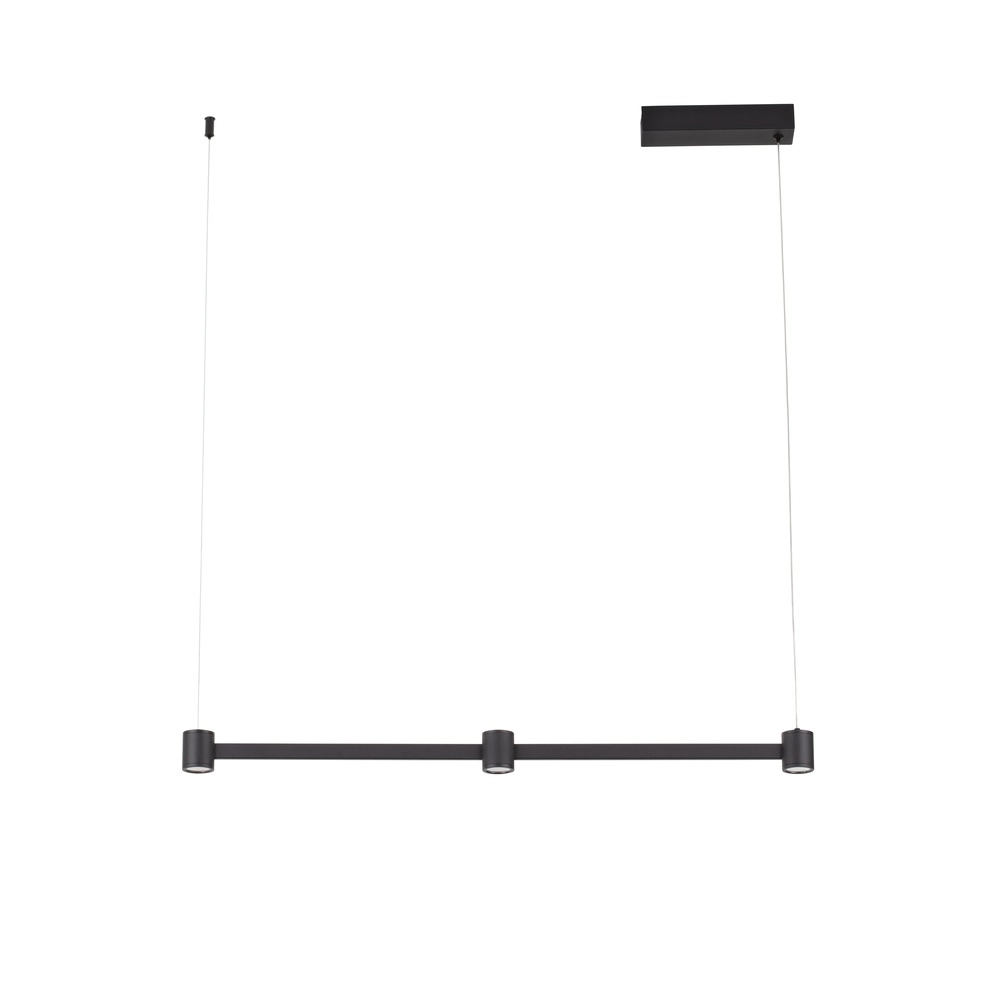 Design pendant lamp Puize 3-light black Lyora 5212017448576