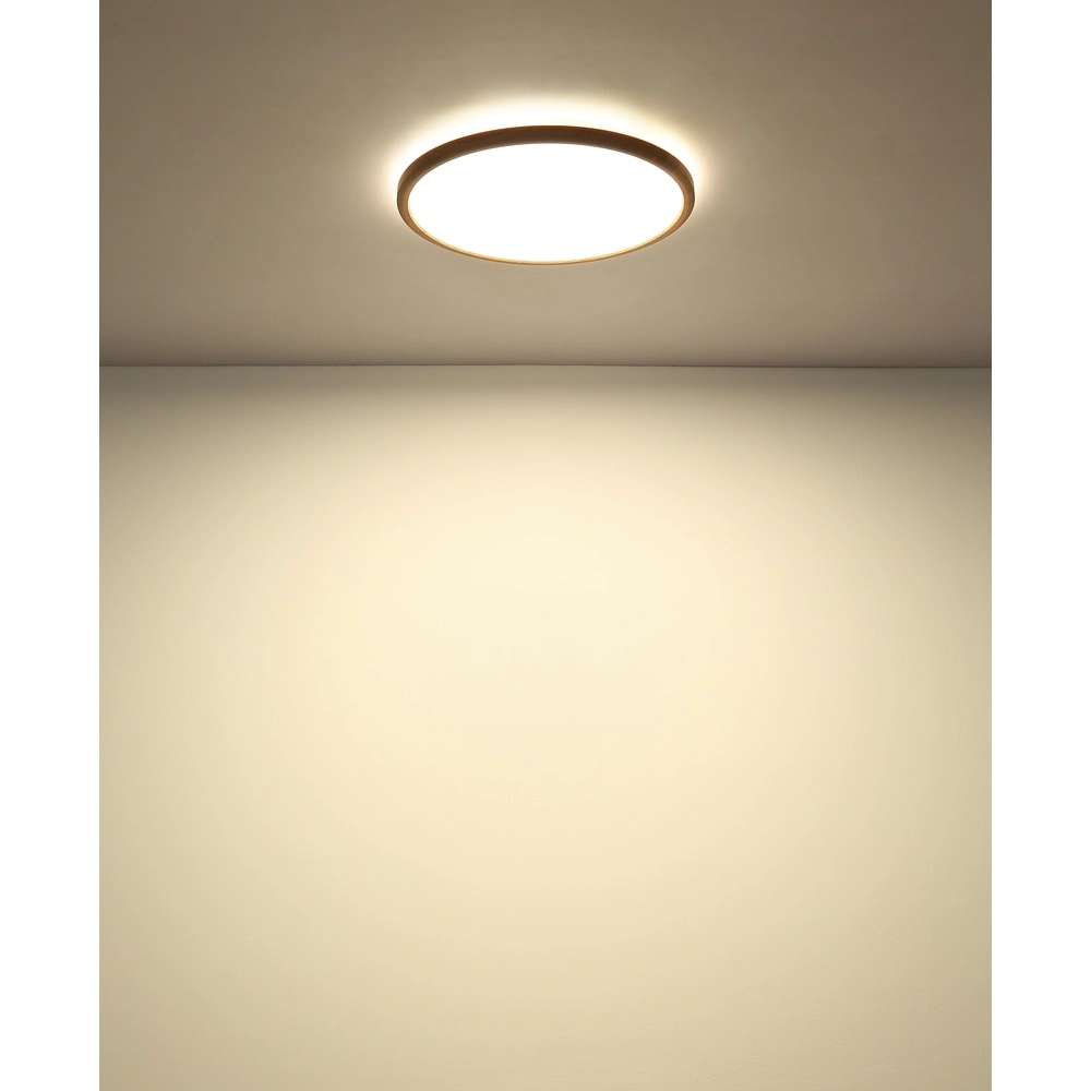 Ceiling light Sapana Ø 42cm wood Globo 9007371454426