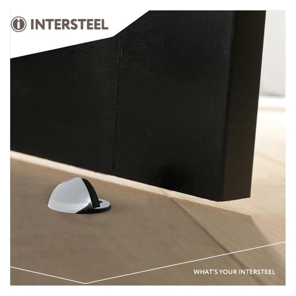 Doorstop Bulb Stelo chromium Intersteel 8714186023655