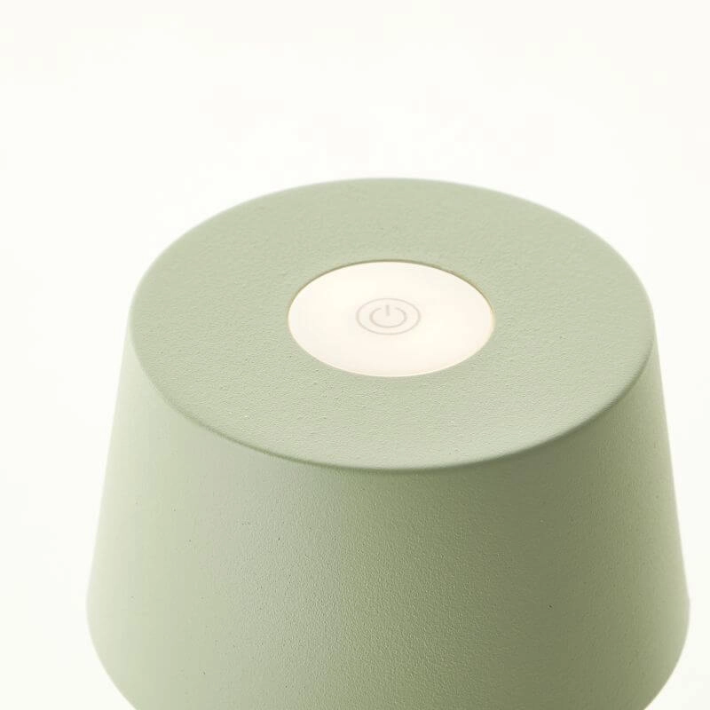 Rechargeable table lamp Jona green Brilliant 4004353449109