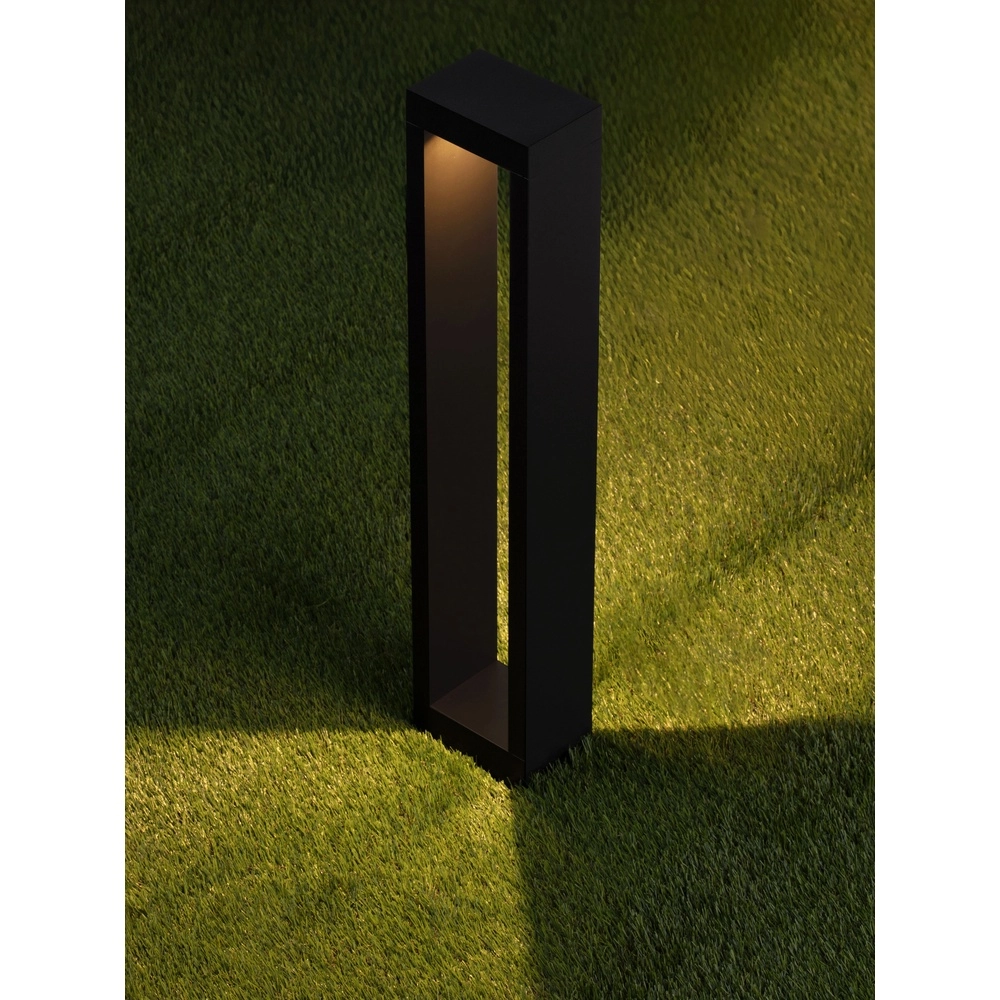 Black garden lamp Dolix 60cm - 2700K
