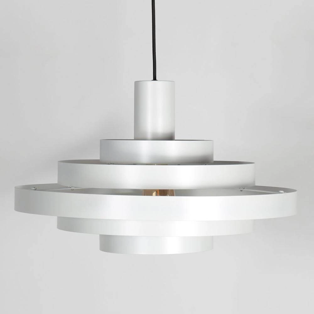 Design pendant lamp Halo Cirque white Ø 50cm Steinhauer 8712746178326