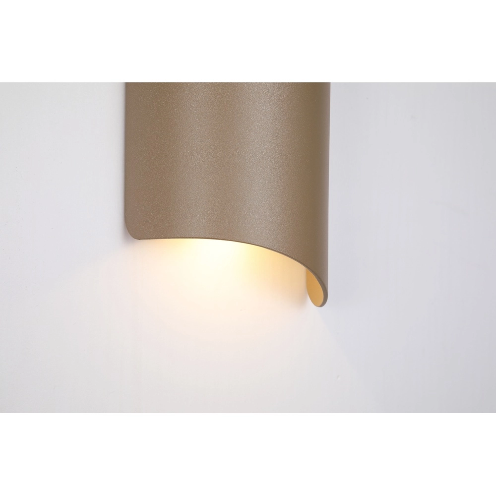Champagne wall lamp Shard design Searchlight 5053423298351