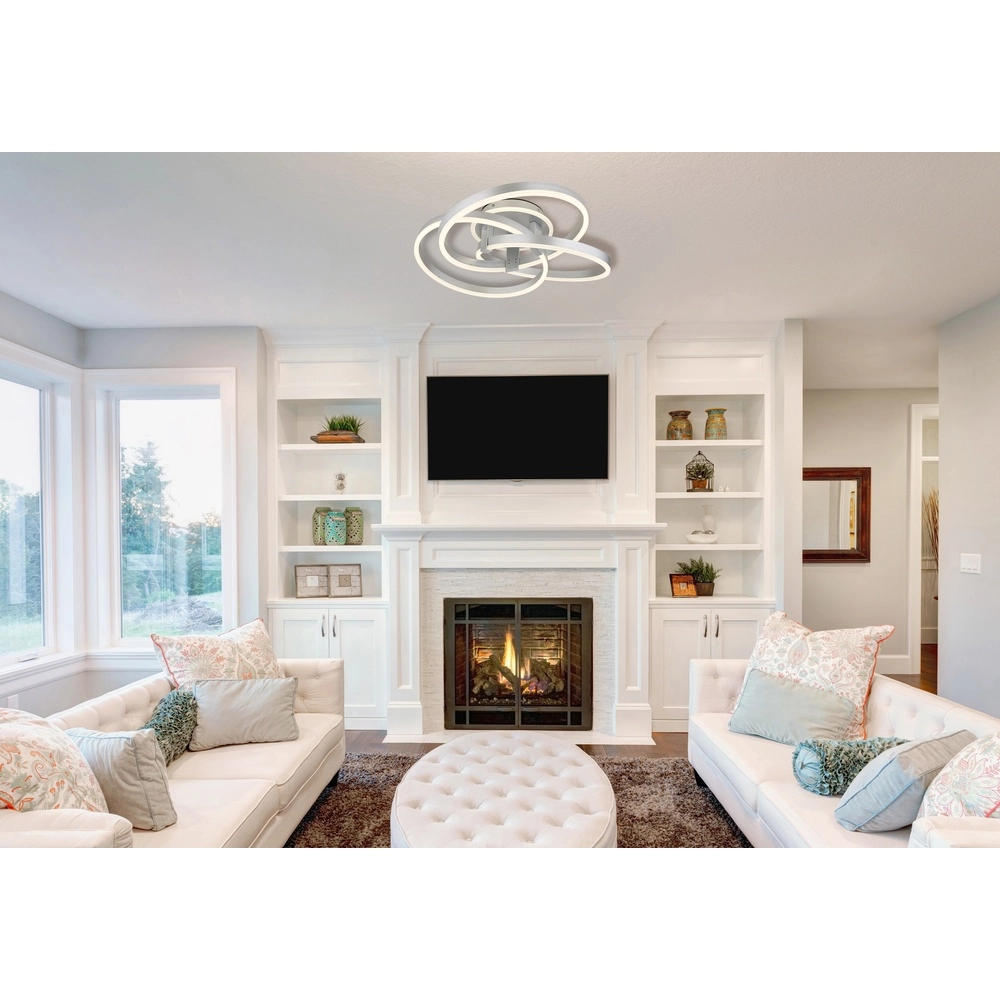 Stainless Steel Ceiling Light Herwig Design Globo 9007371458448
