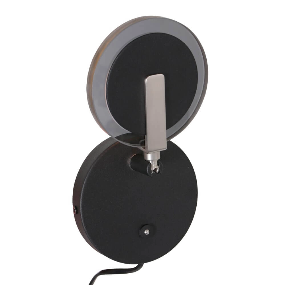 Wall reading lamp Turound black Steinhauer 8712746145458