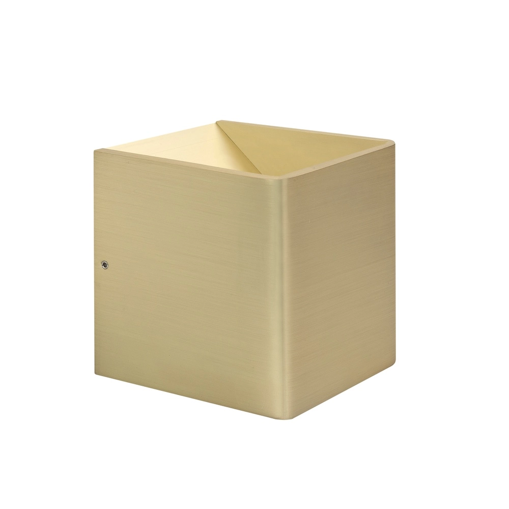 Design surface-mounted spotlight Stretto S brass mat