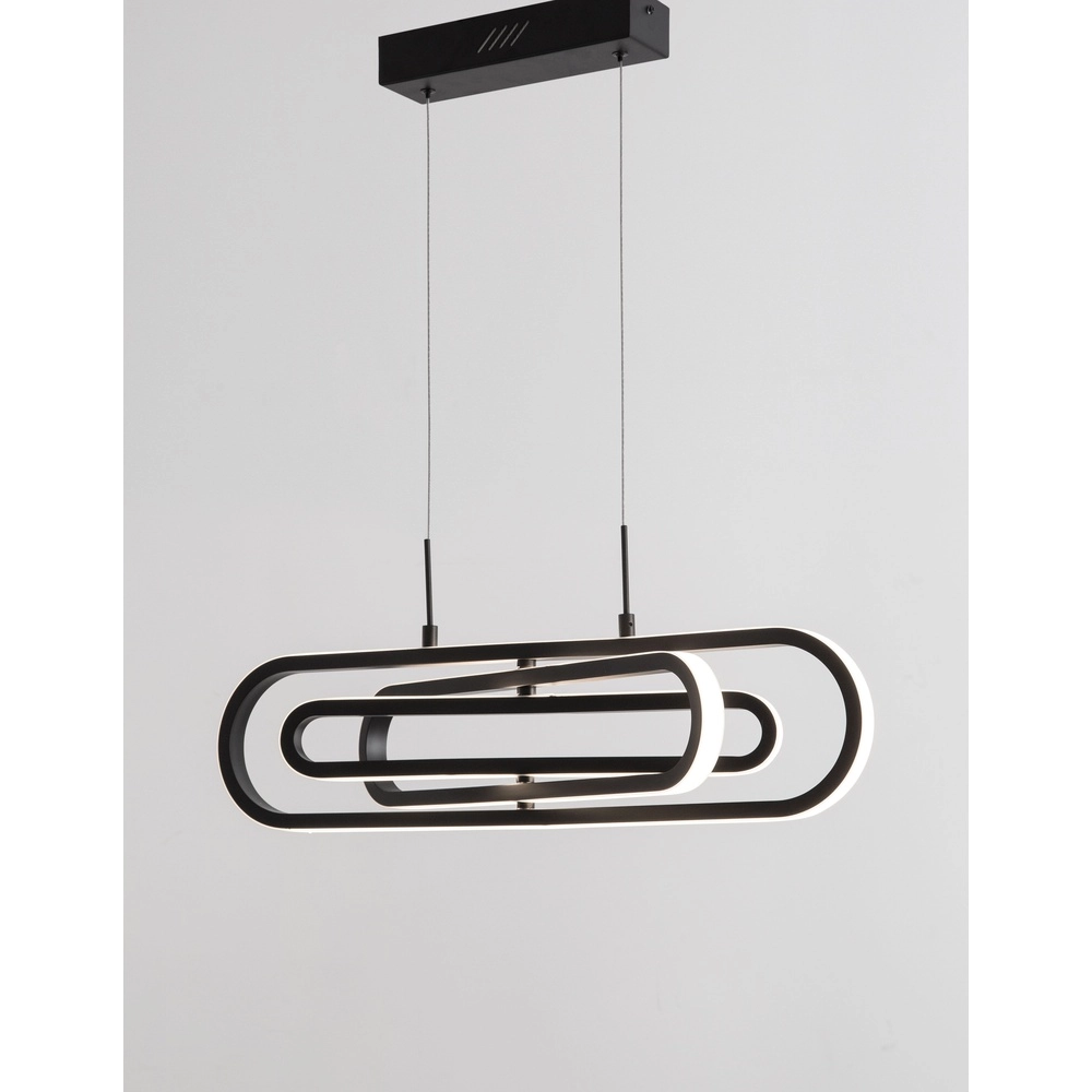 Design pendant lamp Arte Black oval Lyora 5212017426000