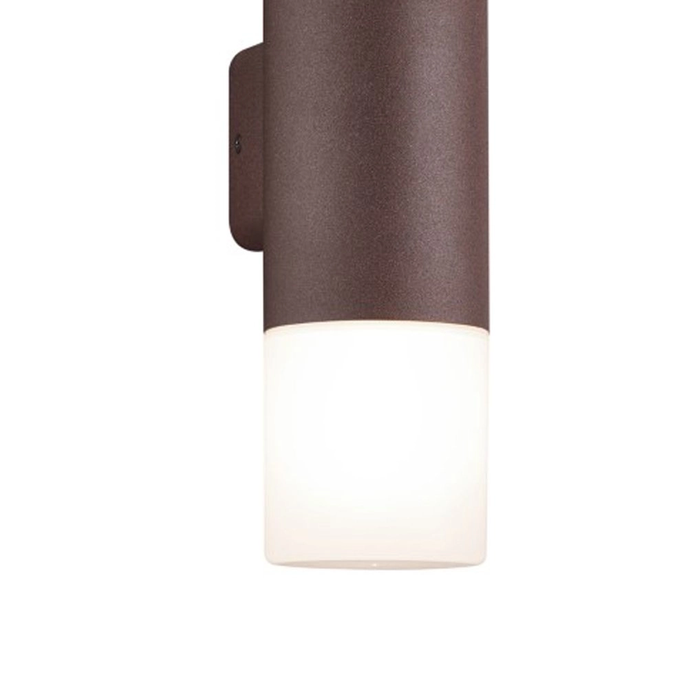 Wall lamp Hoosic 2-light 33cm brown Trio 4017807410587