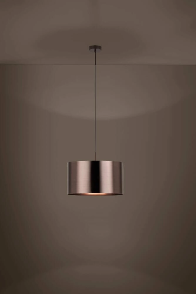 Pendant lamp with copper shade Saganto 1 Ø 45cm Stars of Light 9002759393564