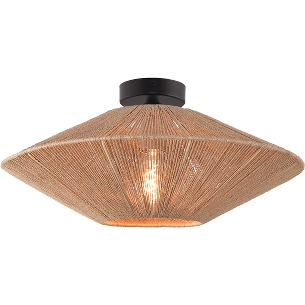 Japandi ceiling lamp Bicono Ø 50cm