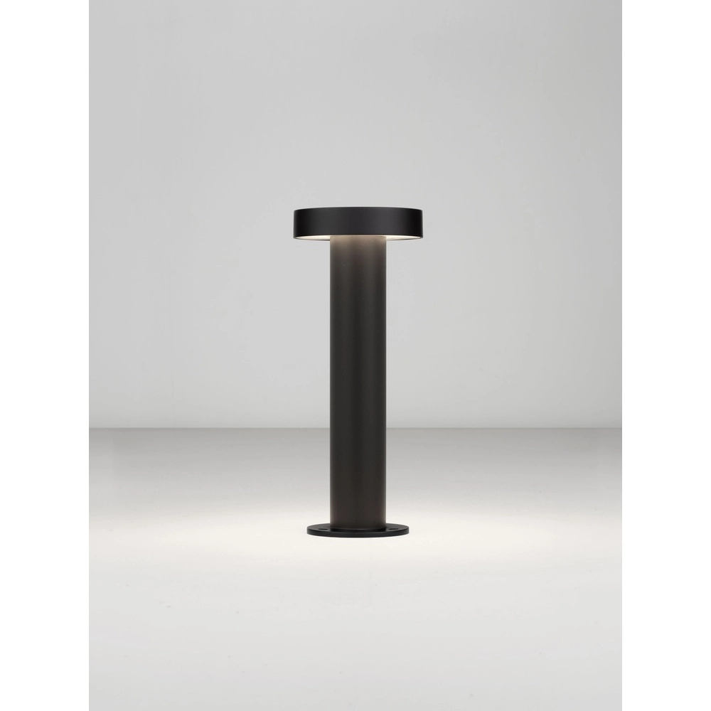 Desing garden lamp Gong black 30cm - 3000K Lyora 5212017496171