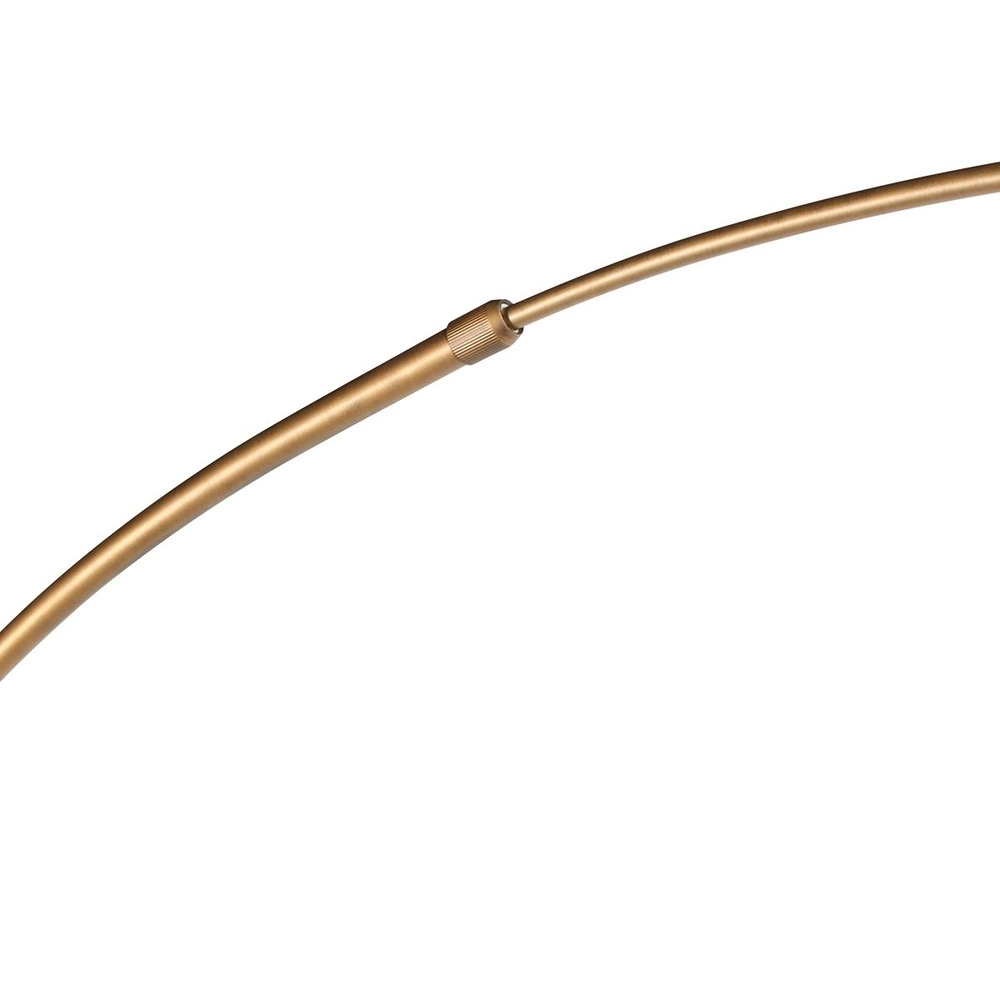 Arc lamp Sparkled Light bronze with black cap Steinhauer 8712746179927