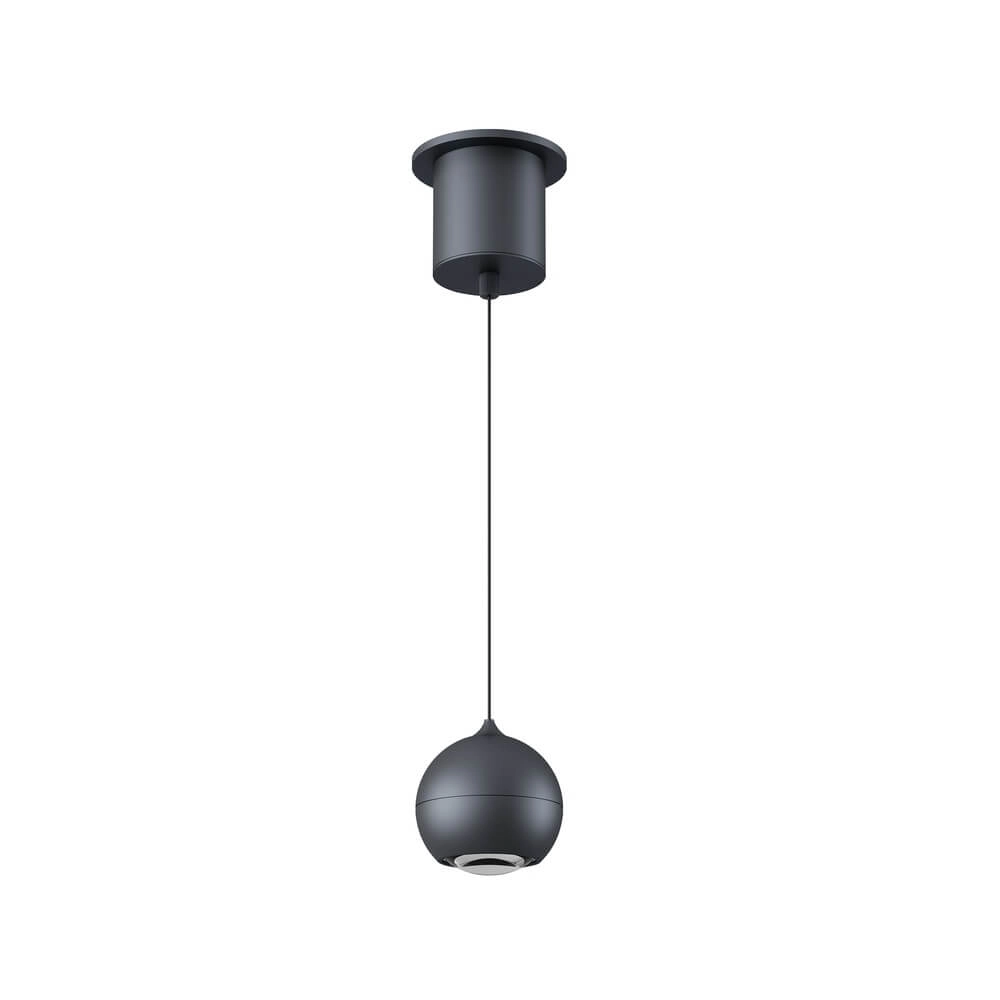 Pendant lamp bulb Miami black Ø 10cm