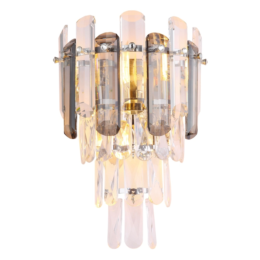 Wall lamp Orgina chrome with crystal Globo 9007371484140