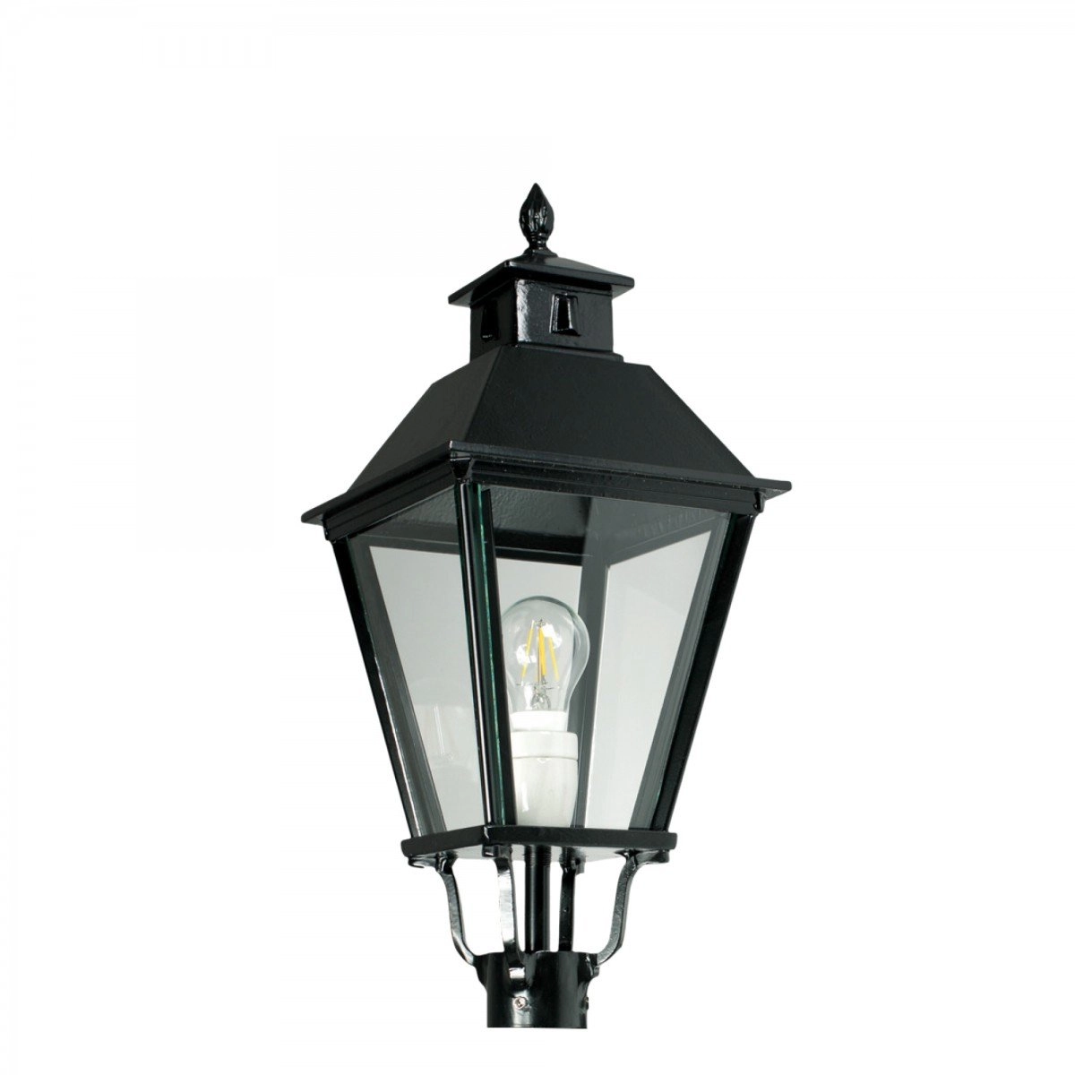 Square cap K9B black KS Verlichting 8714732149648