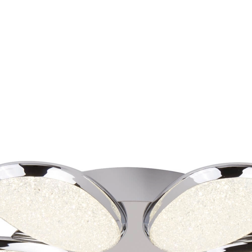 Design ceiling lamp Lori 6-light grey Searchlight 5053423097633
