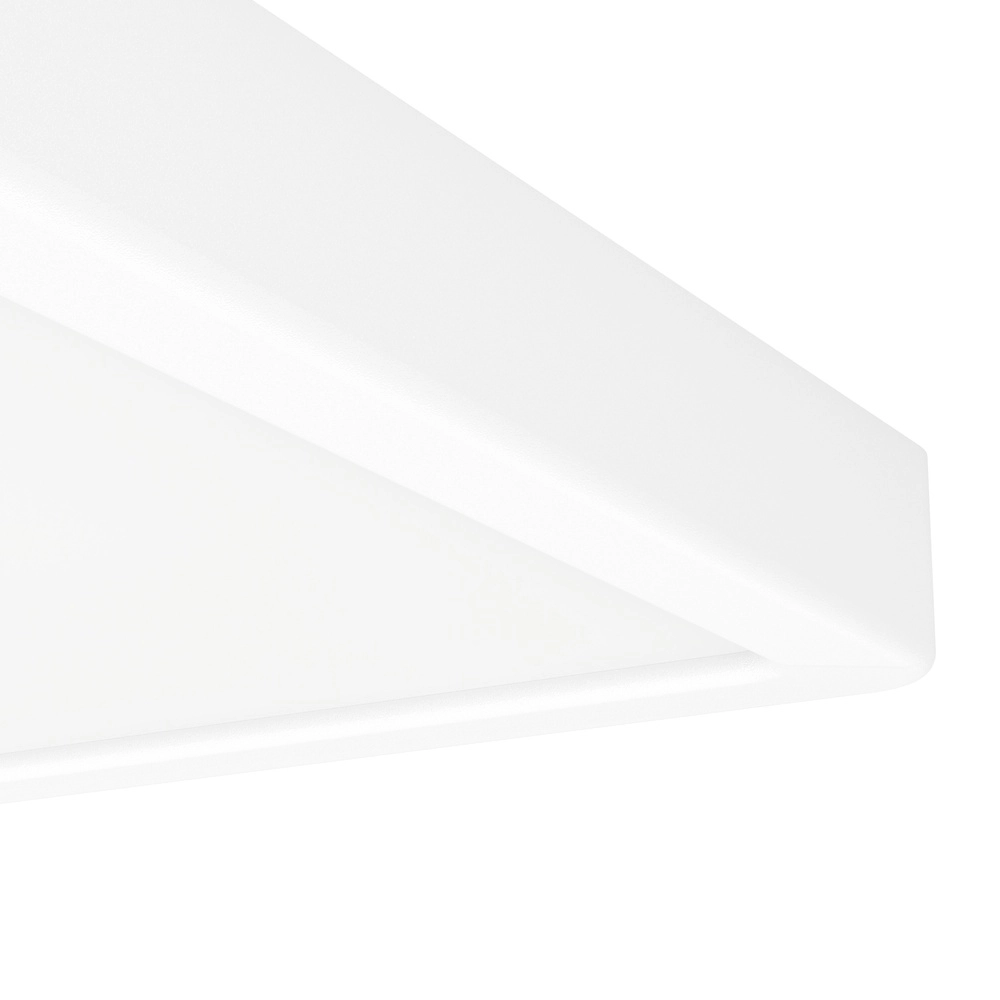 Ceiling light IP44 Fueva 6-Z Square - White - 22x22cm Eglo 9008606330577