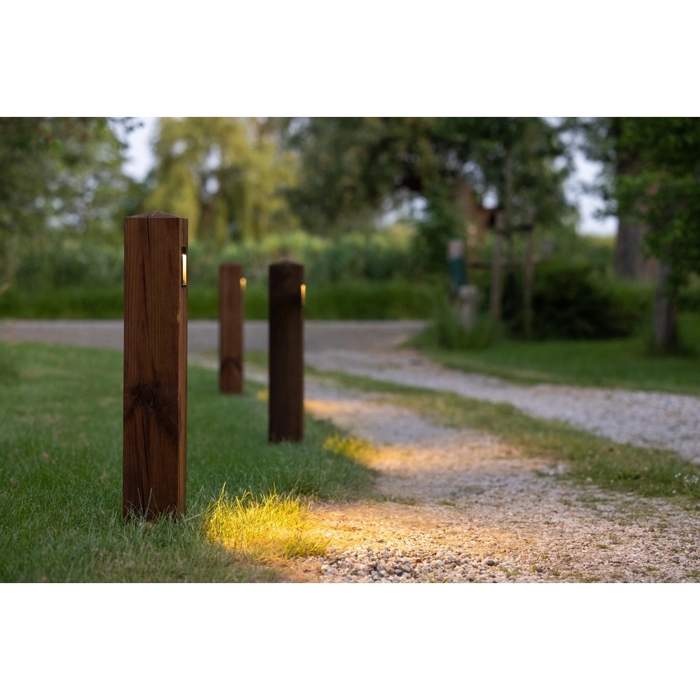 Wooden pad lamp Torre 150 Oak - 15x15x90cm - 2700K Timberlab 8716803514560