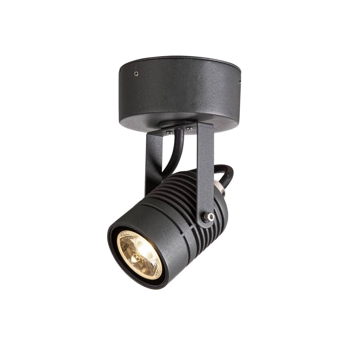 Orientable Led spot 6cm - 6w - 3000K anthracite