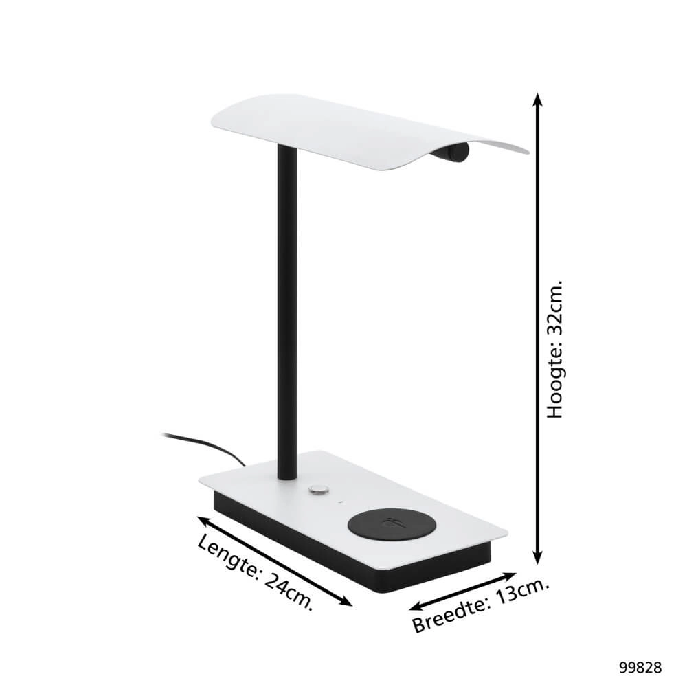 LED desk lamp Arenaza Eglo 9002759998288