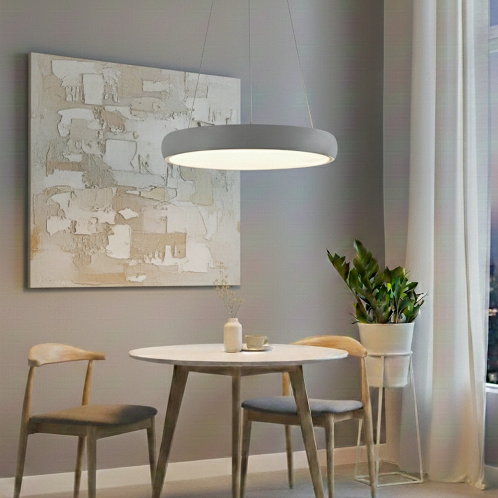 Design pendant lamp Albi grey Ø 61cm