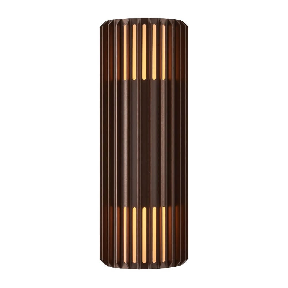 Design outdoor lamp Aludra double - brown metallic Nordlux 5704924022135