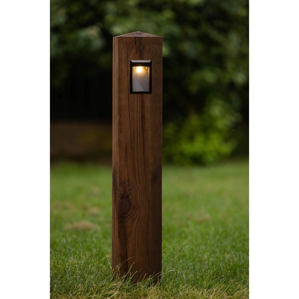 Wooden pad lamp Torre 150 Oak - 15x15x90cm - 2700K Timberlab 8716803514560
