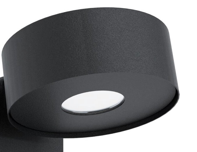LED wall spotlight Palosco 6w - 3000K black Eglo 9002759987374