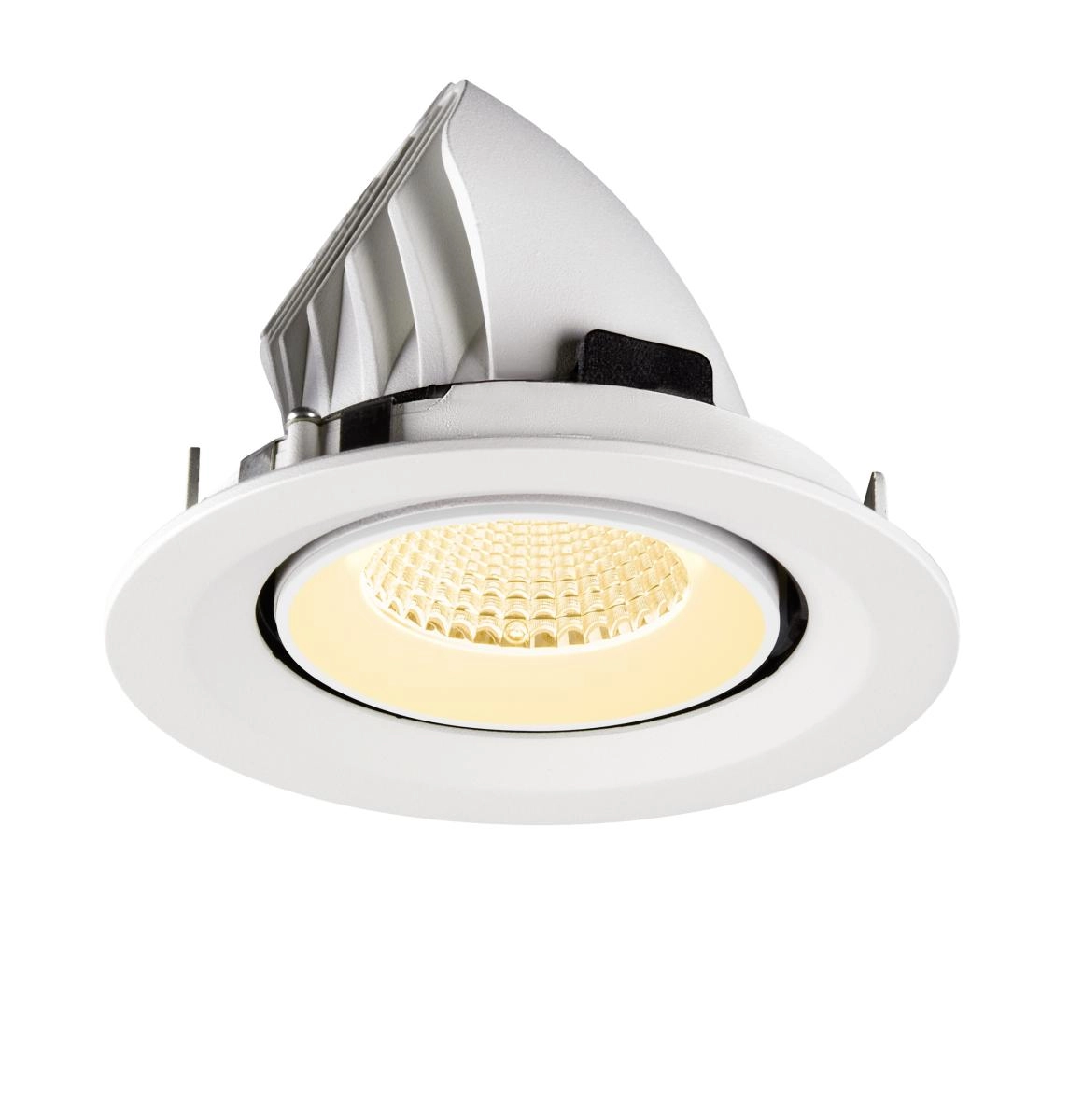 Recessed spotlight Numinos Gimble M white 3000K - 40deg SLV 4024163311823