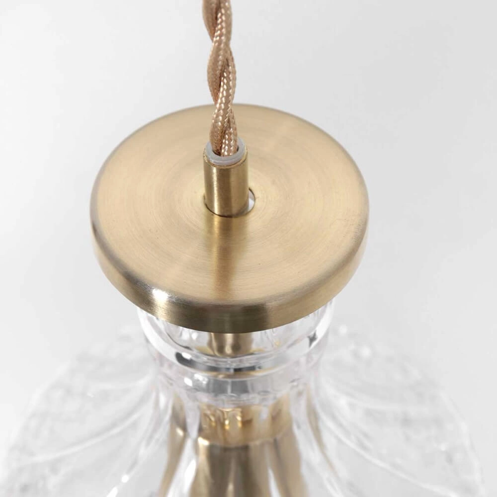 Classic hanging lamp Grazioglass Ø 12.5cm Steinhauer 8712746166330
