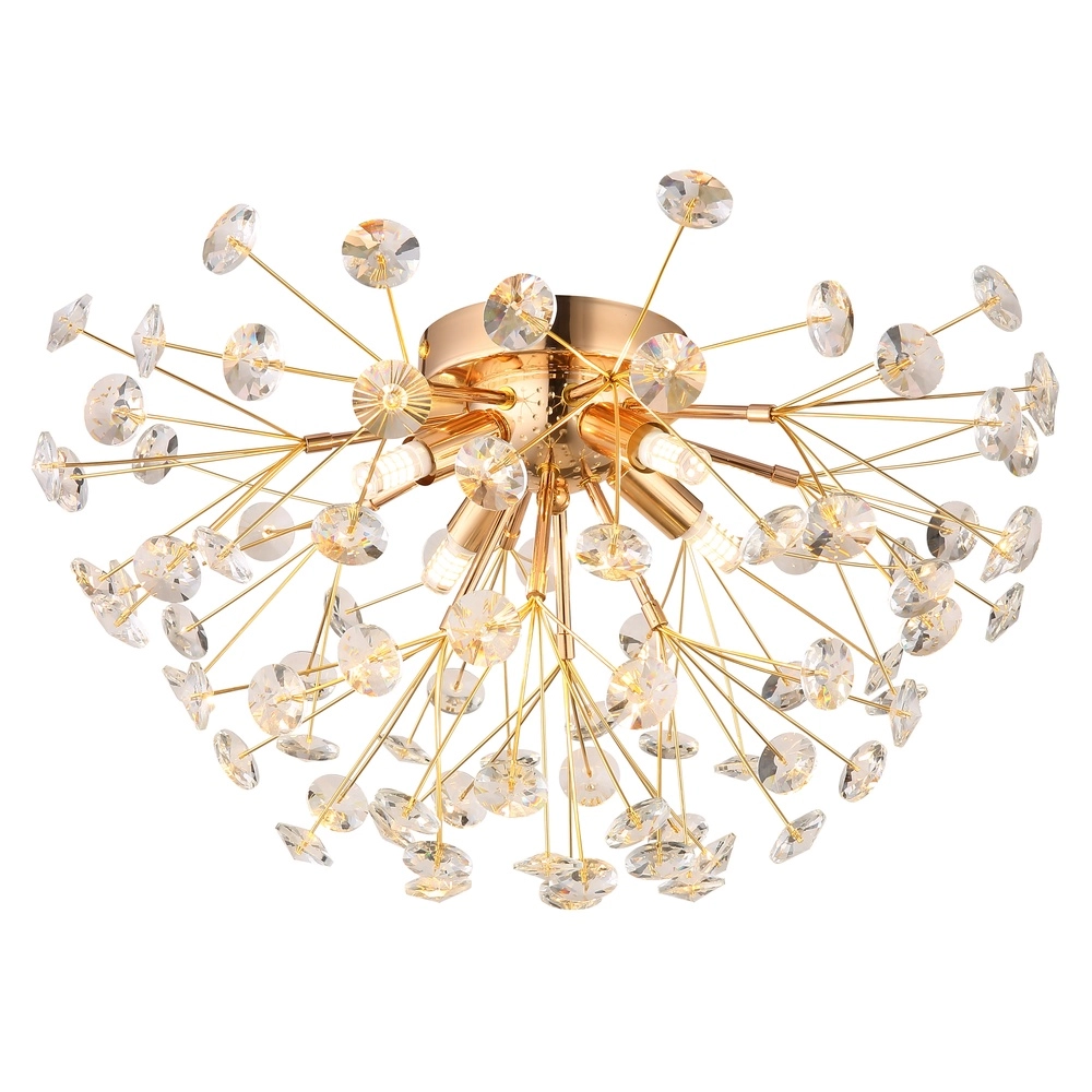 Ceiling lamp Katrina gold Ø 45cm
