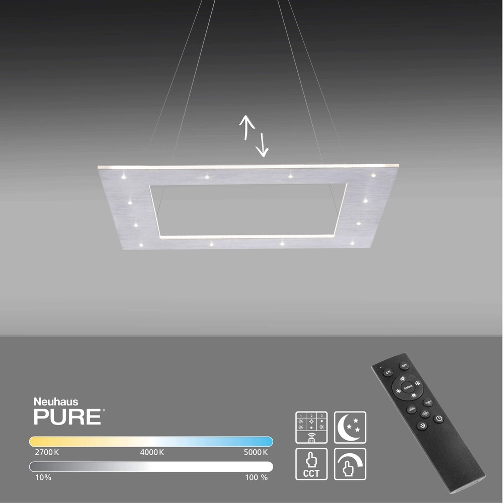 Design LED pendant light Pure Cosmo Bronce Paul Neuhaus 4012248350720