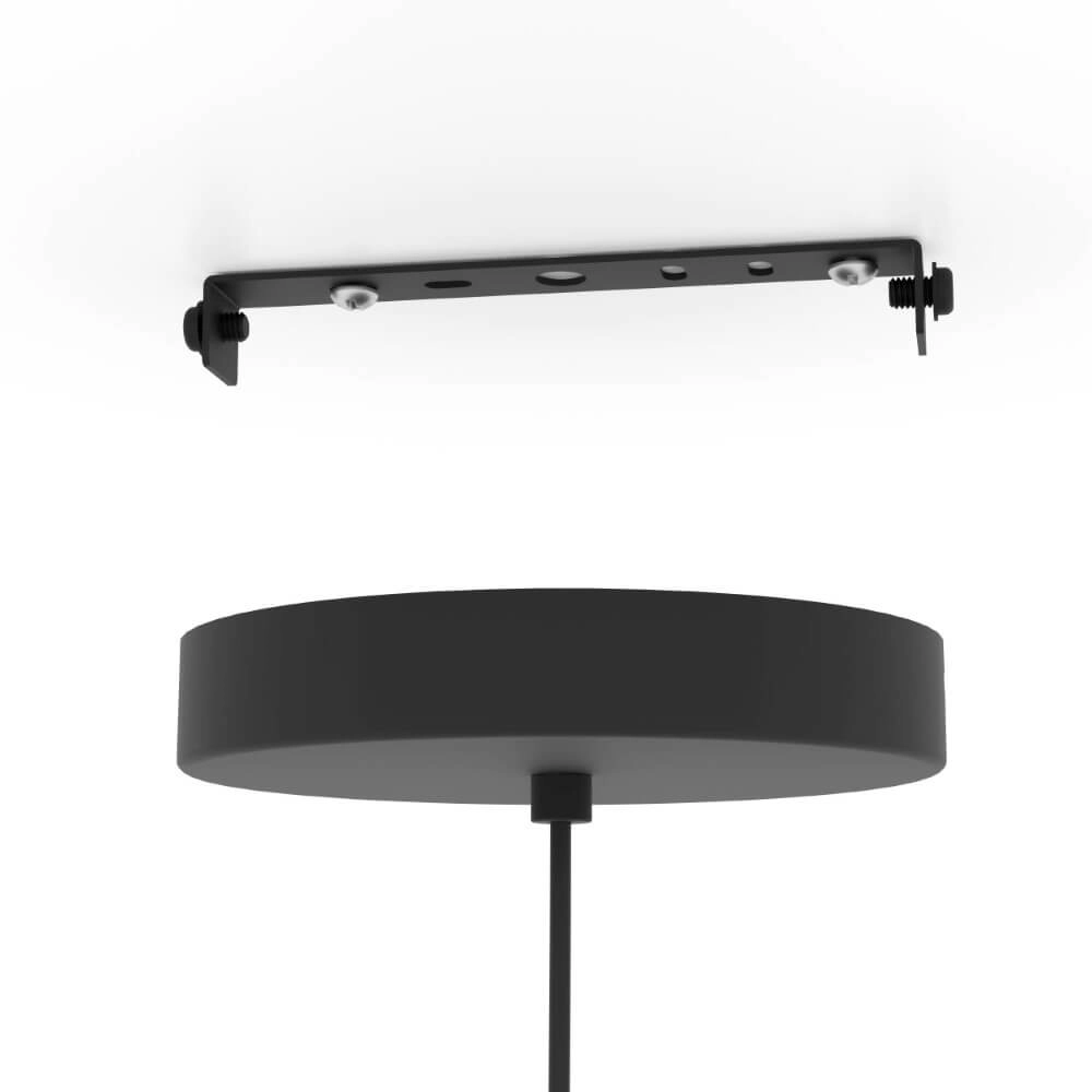 Black pendant lamp Ginestrone-Z Ø 45cm design Eglo 9008606270507