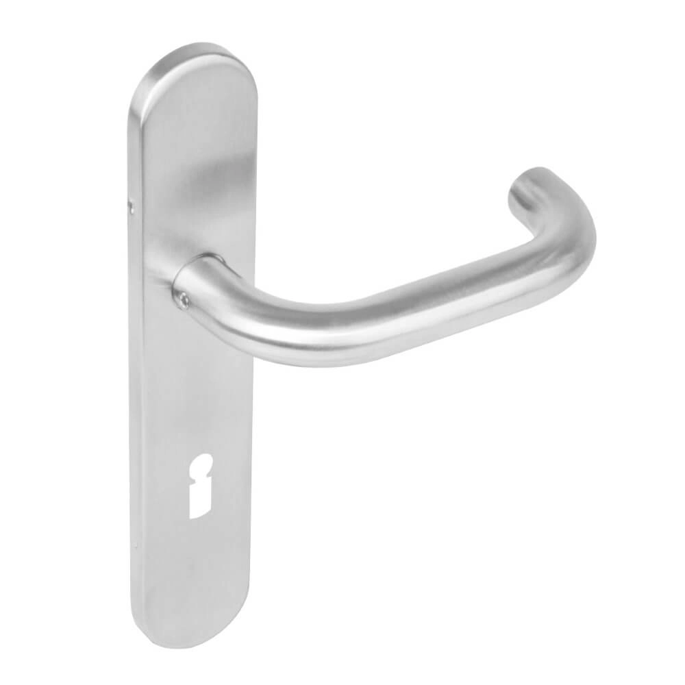 Door handle Rond Keyhole 72mm Stainless Steel